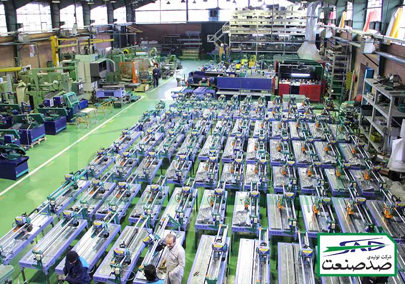 کارخانه صد صنعت تولید کننده انواع دستگاه سنگبری کارگاهی در ایران